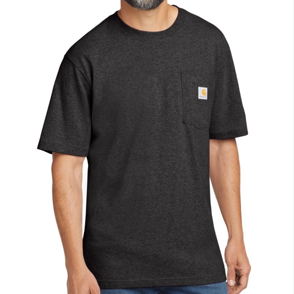 Carhartt workwear pocket crew t-shirt grey XXL